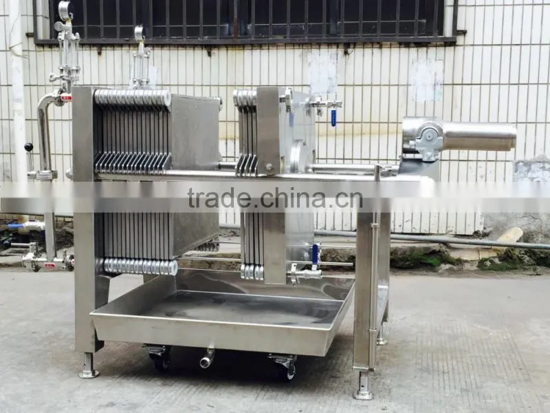 Small Multi-Layer stainless steel filter press