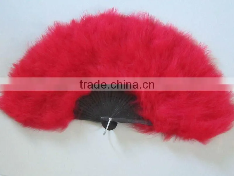 beautify feather hand fans