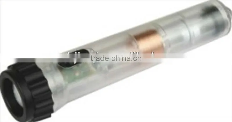 shaking rechargable LED flashlight