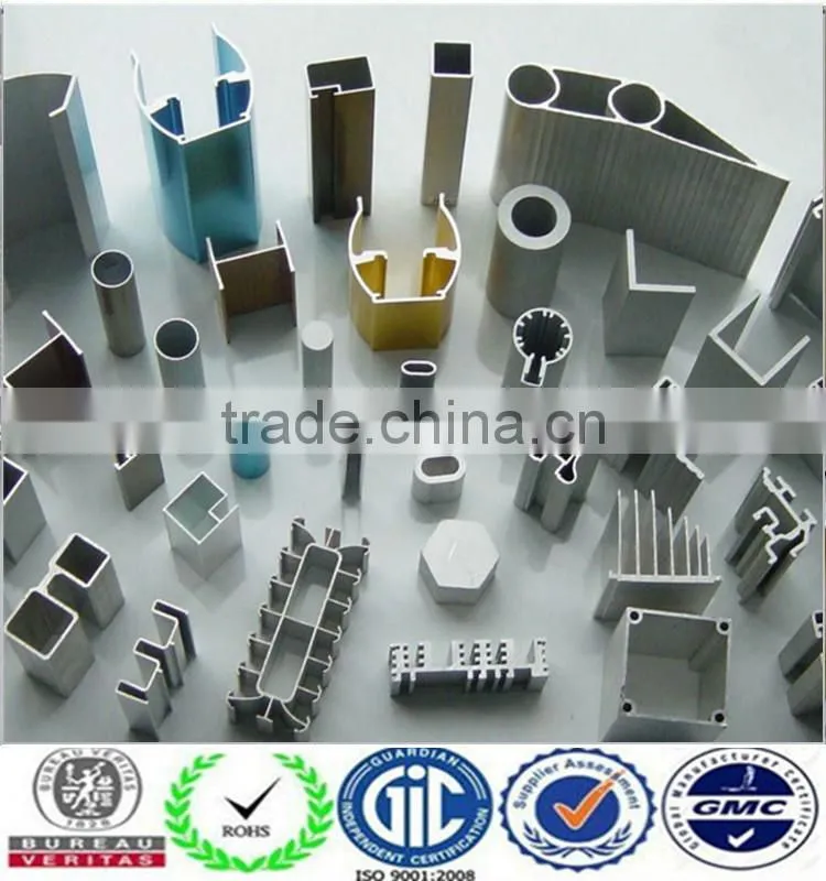 WOW!!!high quality aluminium extrusion profile for exhibition/samples company profiles for industrial and construction materials