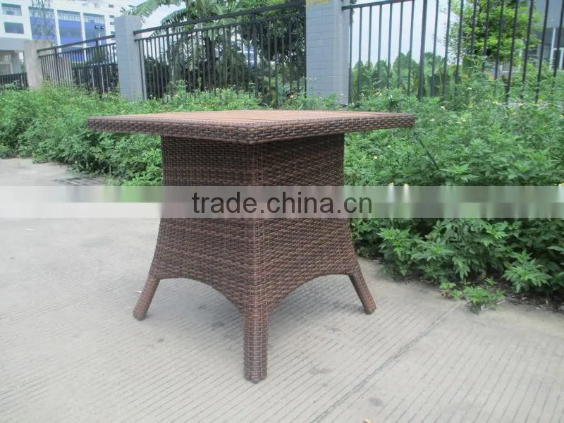 modern square table garden set for outdoor FC002T