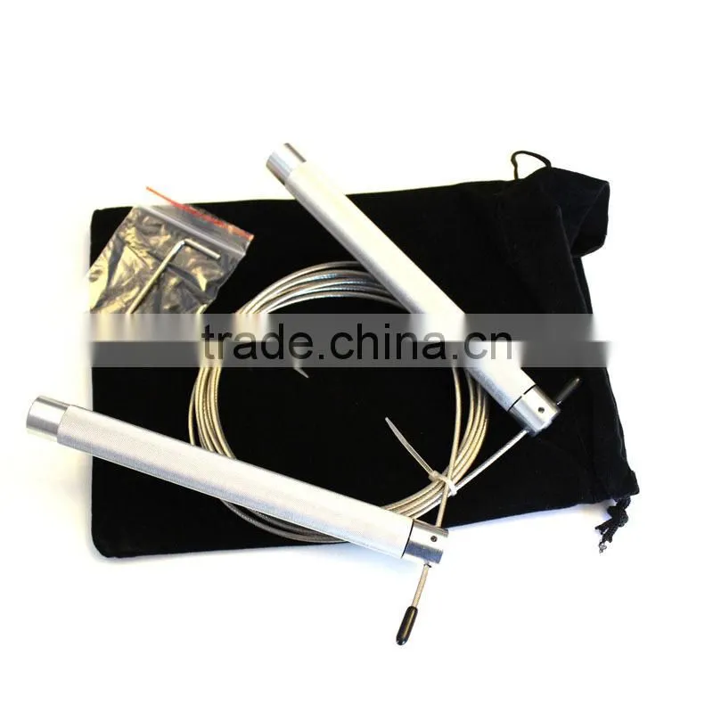New Silver corssfit Jump Rope skipping rope RMP Speed rope