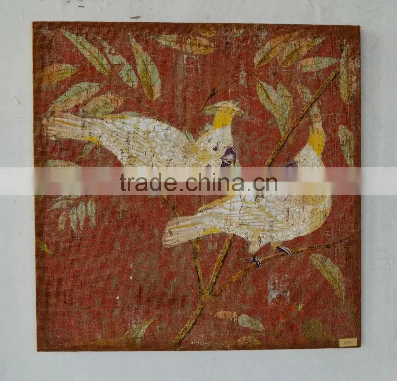 Jute/linen fabric wall decor wall hanging decoration