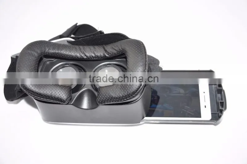 Hot Selling Virtual Reality Glasses Case Plastic Google Cardboard 3D VR BOX 2.0 Adjustable 3D VR
