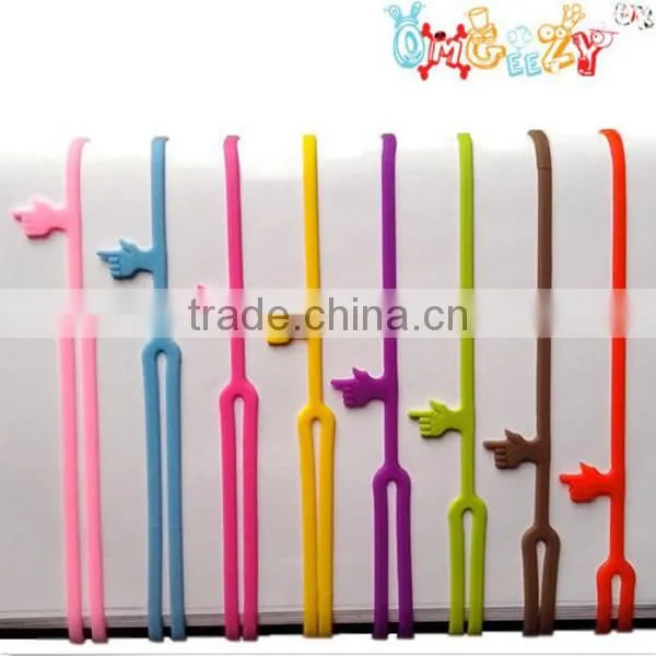 Vivacious Cute Silicone Sprout Bookmark