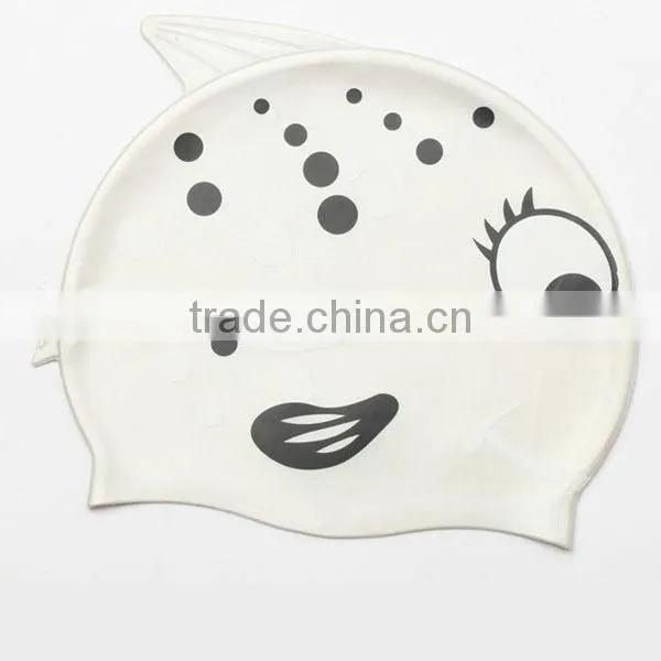 Fashion animal print 100% food grade silicone caps for kids
