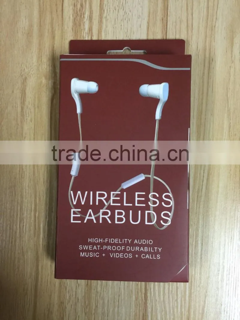 Mini Wireless Bluetooth Stereo In-ear Earphone With 4.0+EDR Version Control By Voice For Sport Use