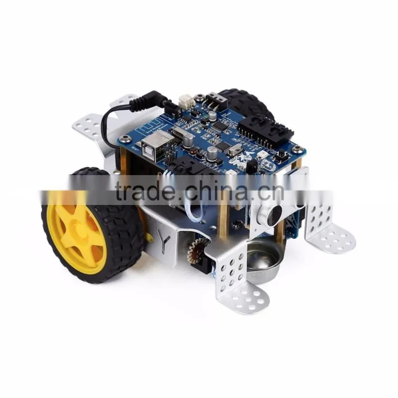 New Arrival Creative DIY Smart Toy Robot Car, Intelligent Programmable Early Educational 2 Wheel Robot Kit Toy Car For Children