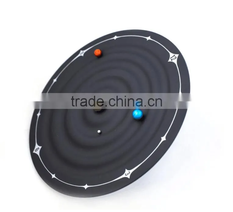Creative Home Magic Galaxy Magnetic Wall Clock Decoration Household Clock Best Gifts
