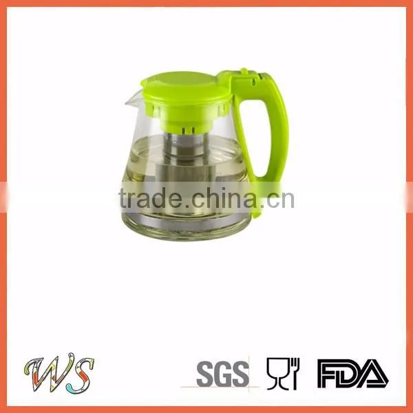 WSCHAS039Teapot with Infuser Borosilicate Glass Tea Pot with Filter