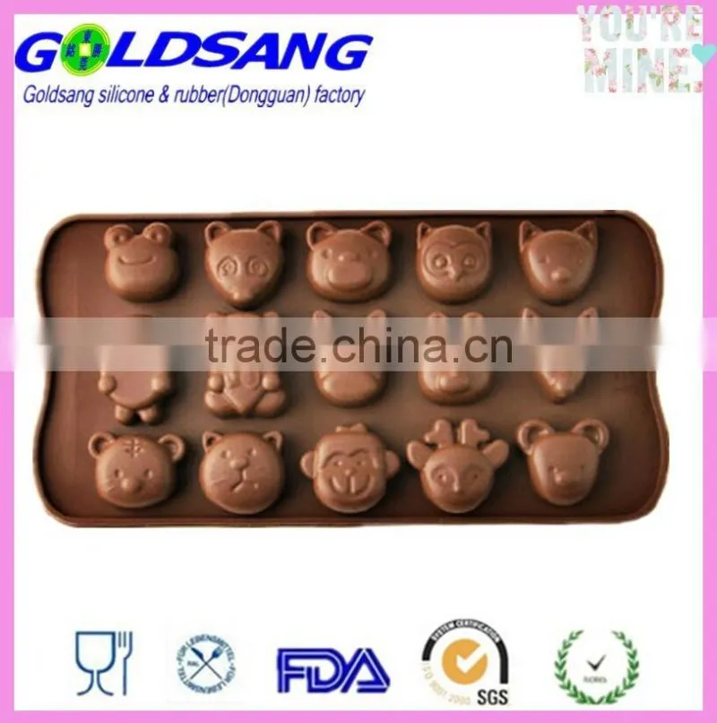 Silicone Baking Mats Tools Childhood Chocolate Cake Decorating Candy Mold