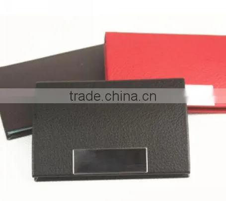 Hot sale Classical PU Credit Card case