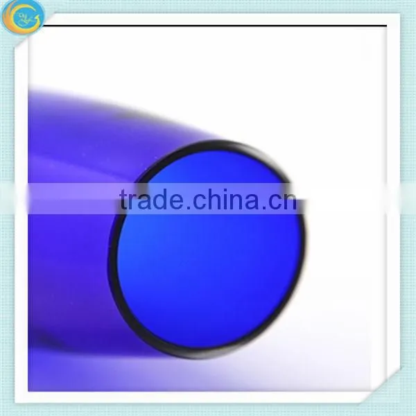 colorful cylinder glass vase for home decoration