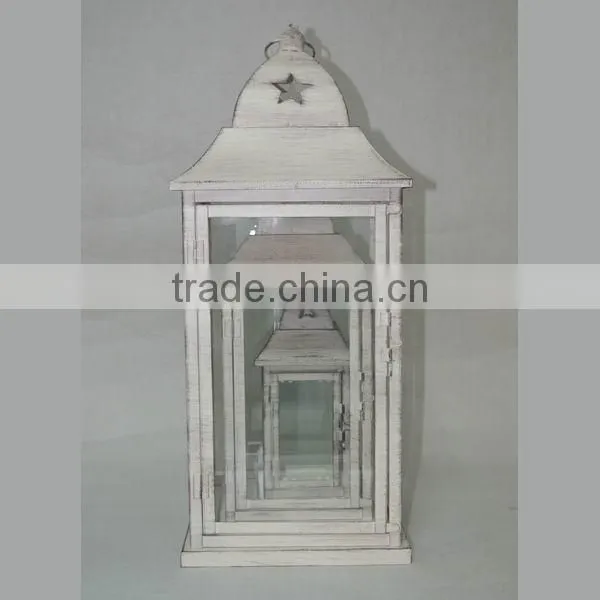 White moroccan lantern