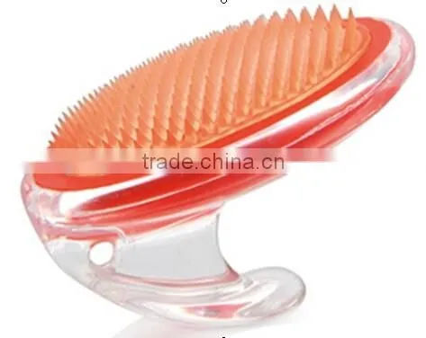 plastic brush head shampoo scalp massage massage brush head massager