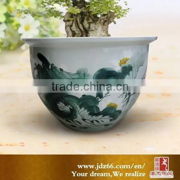 Lotus large Chinese garden pots
