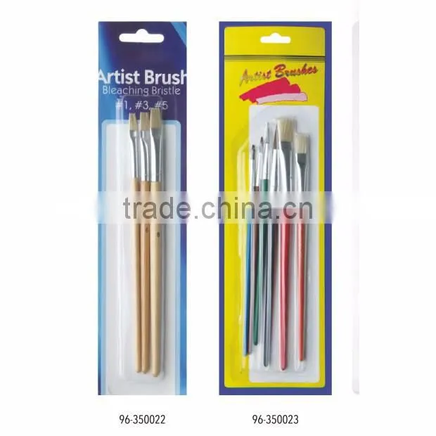 High-end 9Pcs/set Bicolor Synthetic Nylon Bristles Acrylic Watercolor Paintbrushes for Artists