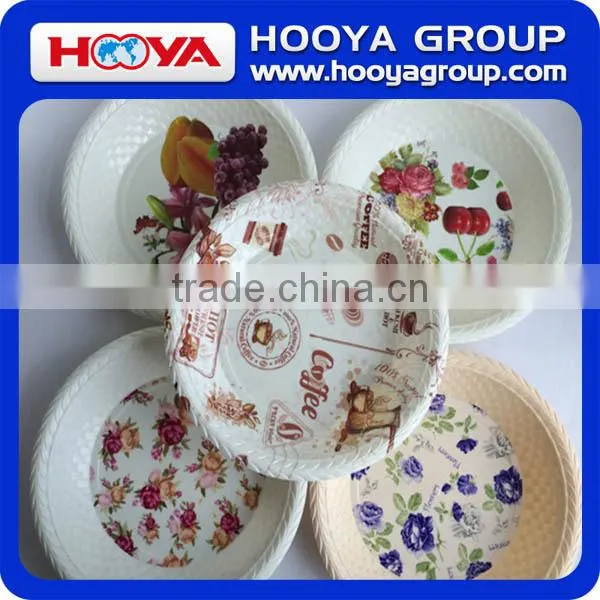 plastic dinner candy fruit food plate /tray