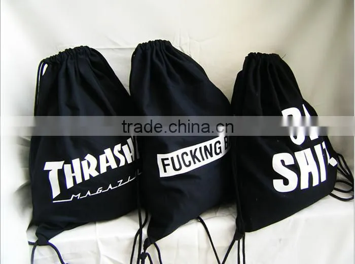 quality drawstring bag/polyester drawstring backpack/OEM bag