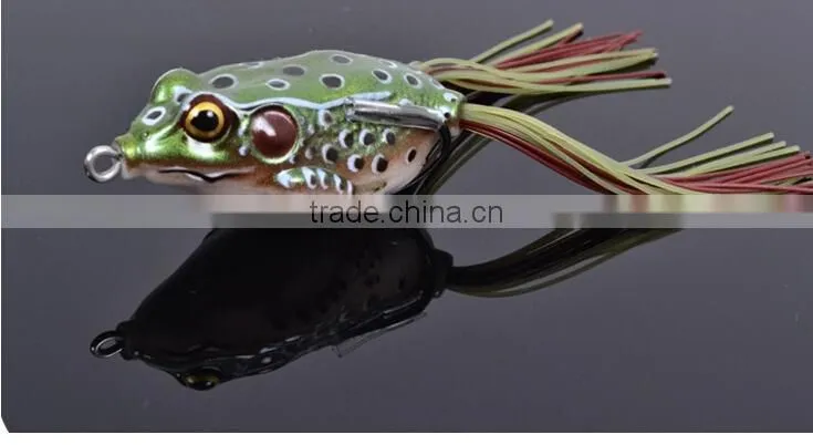 Model LYO3 Frog super soft Lures 55mm 14g floating fishing bait