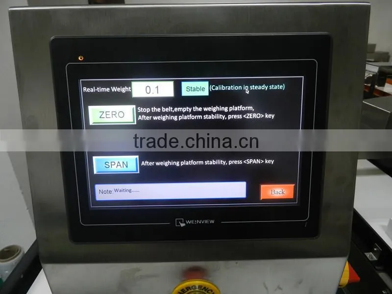 High Accurate micro belt check weigher