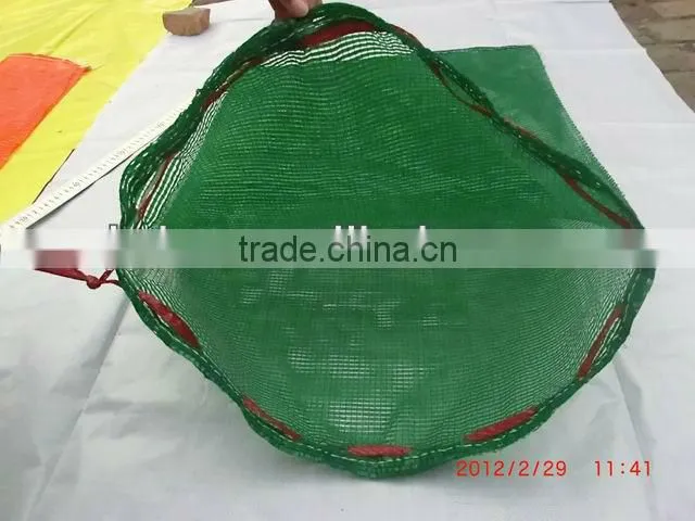 High quality plastic circular mesh packing bag
