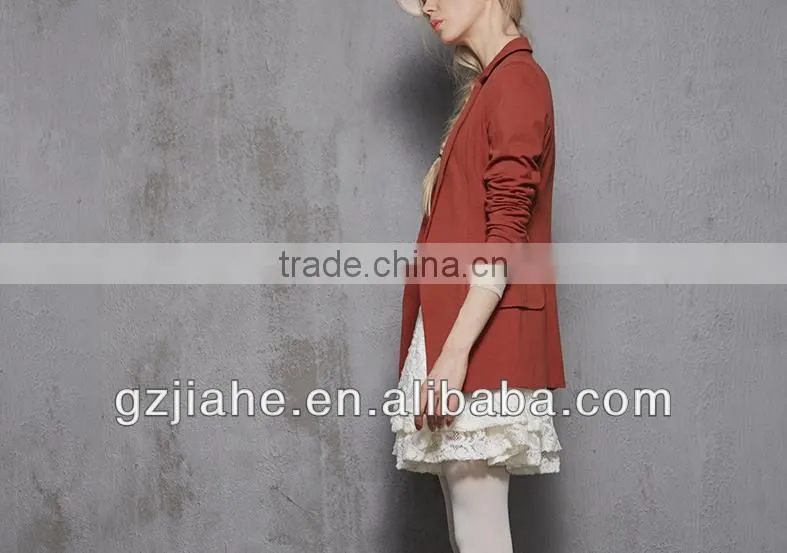 2014 Fashion lady small suit new design coat for women