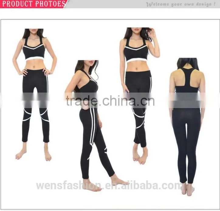 Wholesale Hot Sale Sports Wear Yoga Suit Fitness Wear Women Track Suit