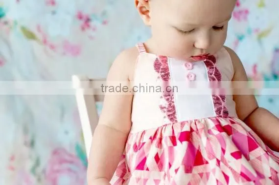 Wholesale children's fall outfits kids Thanksgiving day clothing set lovely baby Turkey applique shirt and ruffle pant set