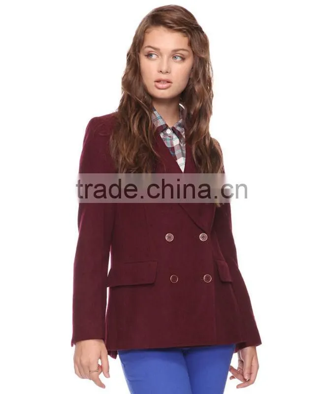 Women's Wool Blend Blazer