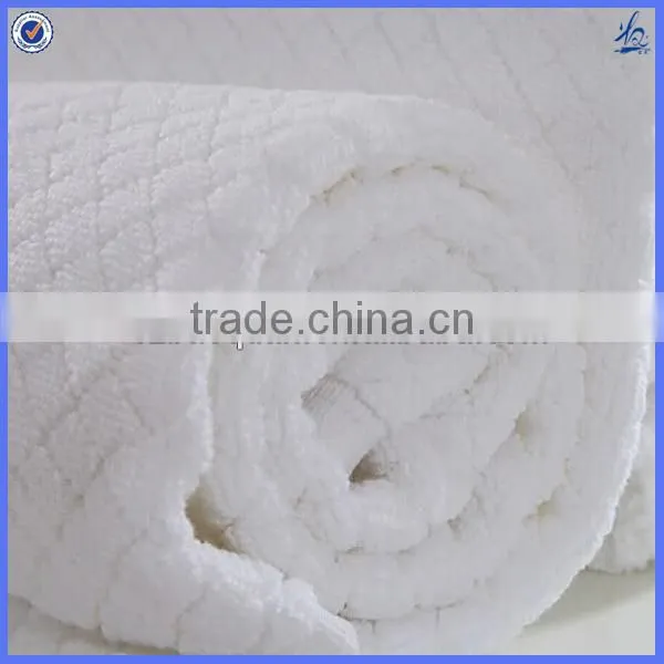 white mat floor/jacquard bathroom floor mat