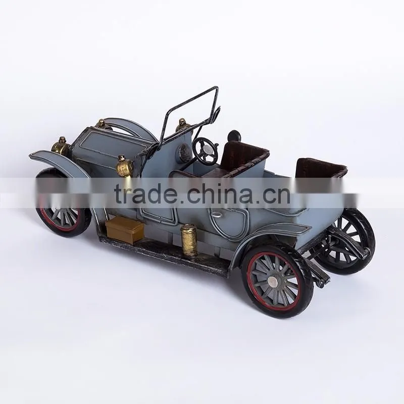 Handmade Iron Cool Great Gift Model 1909 Rolls-Royce Old Retro Car Tin