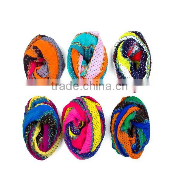 New Fashion Polyseter Lady Scarves TS-8817