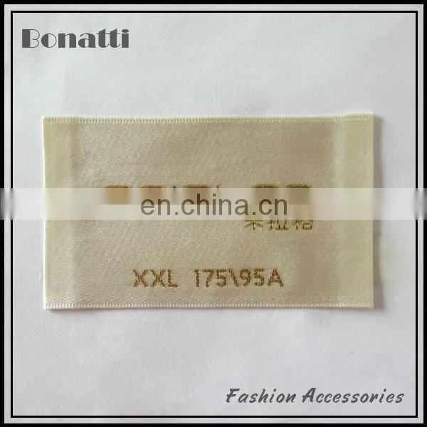 woven clothing tags labels