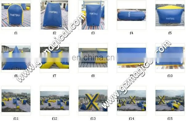 Inflatable paintball / inflatable paintball field / inflatable paintball bunker