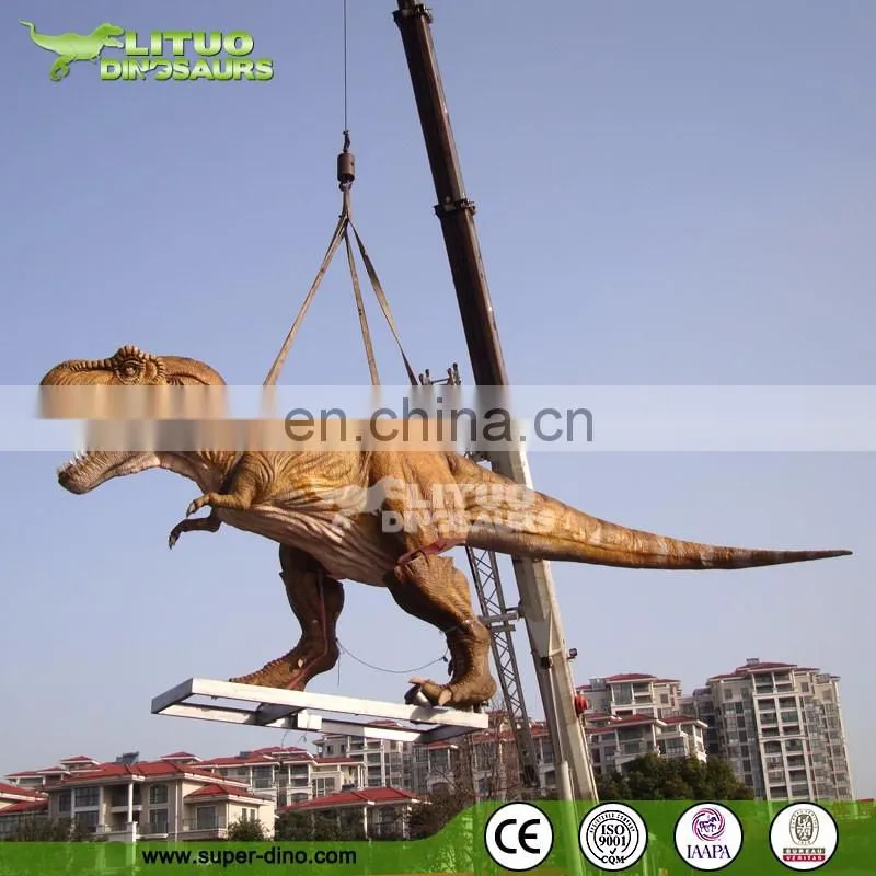 Theme Park Equipment Decoration Robotic Dinosaur King