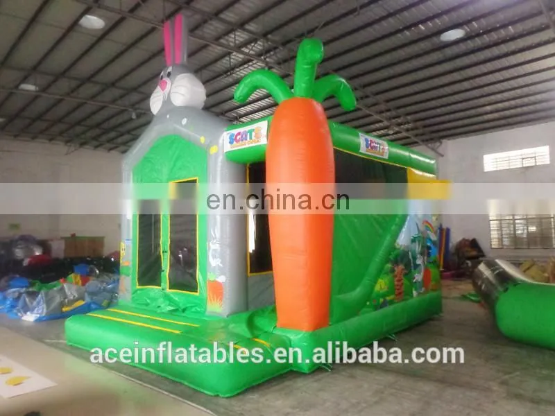 2017 gaint commercial bounce house inflatable material from China factory