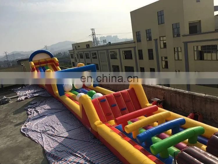 Kids inflatable climbing game obstacle course inflatable