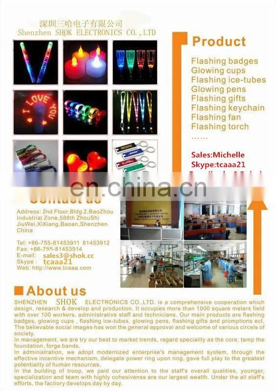 High Quality mini usb fan with customized led message