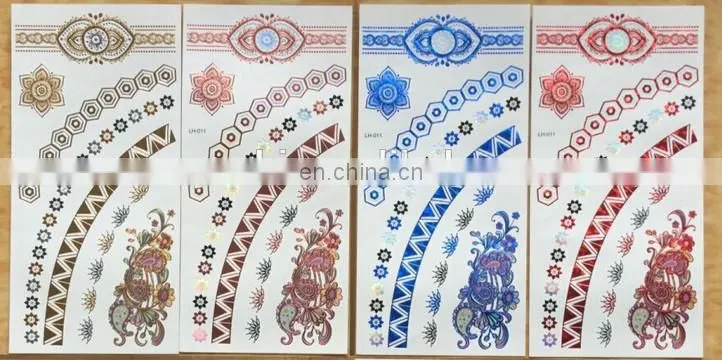 beauty new temporary Face / body Tatoo waterproof disposable body tattoo stickers