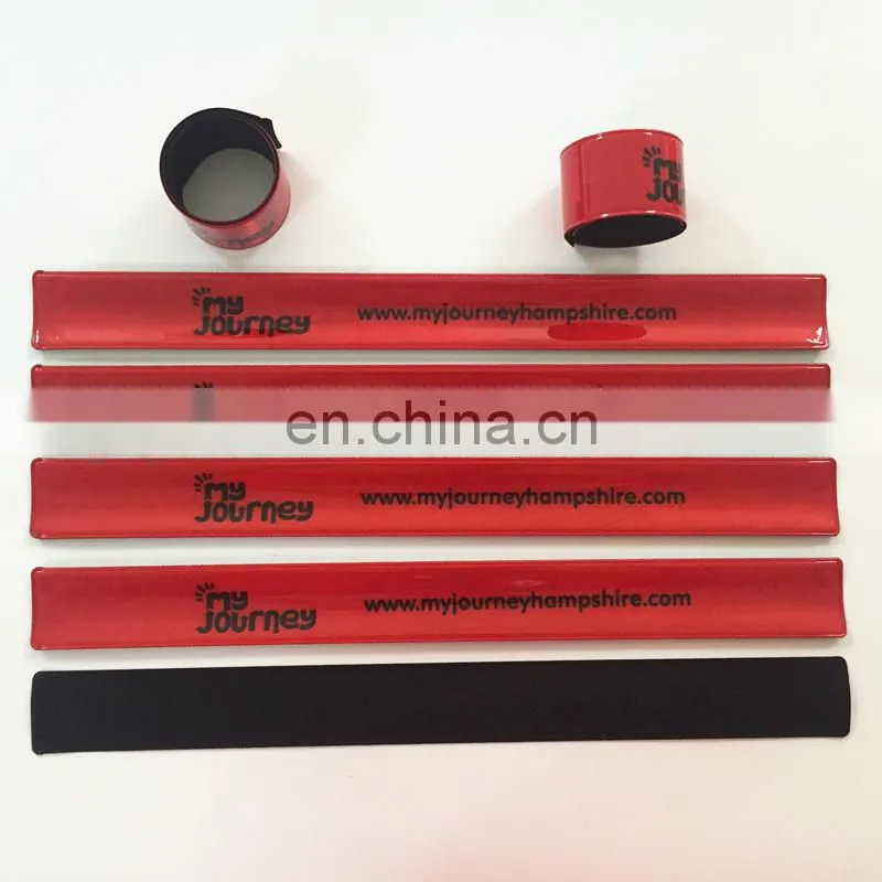 EN13356 cheap gifts customizable snap band