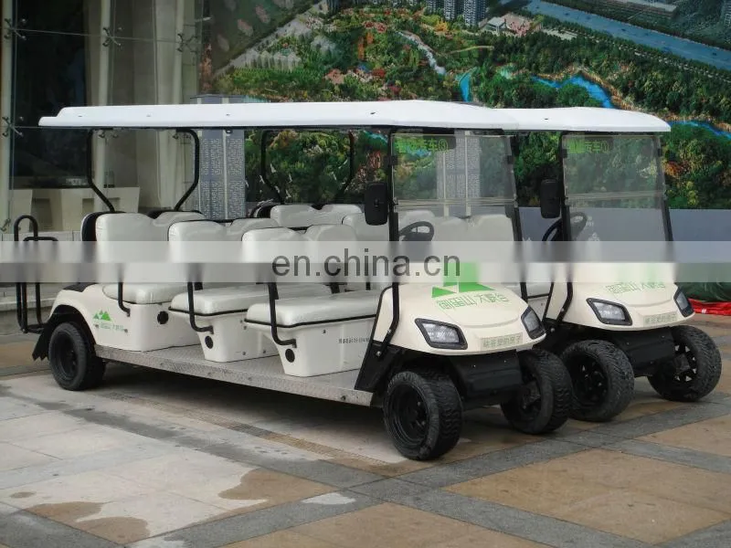 Wholesale Electric sightseeing cars, powerful sightseeing bus for sale with CE certificate