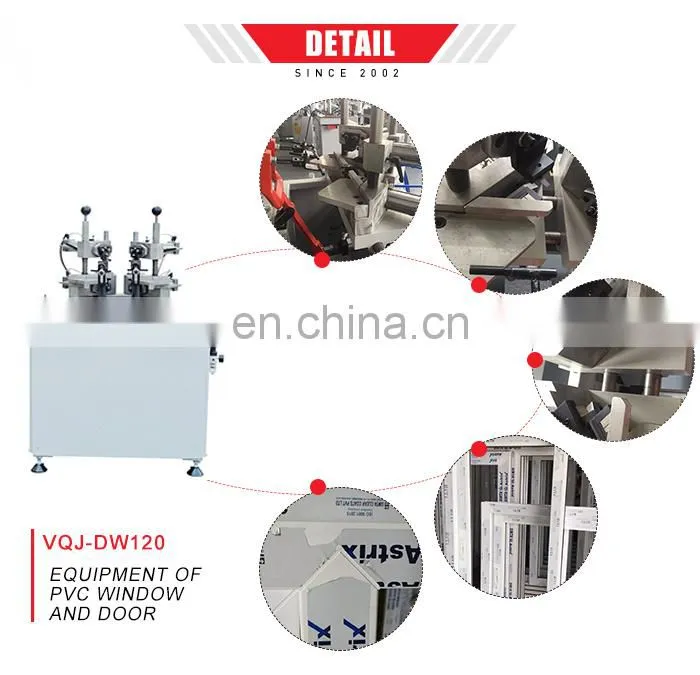 PVC Win-door V-corner Cleaning Machine
