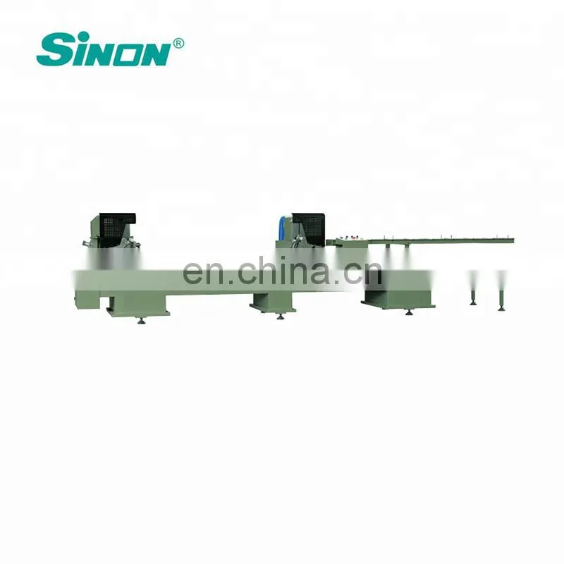 Full Automatic Plastic Window Door Cutting Machine for Making PVC Windows
