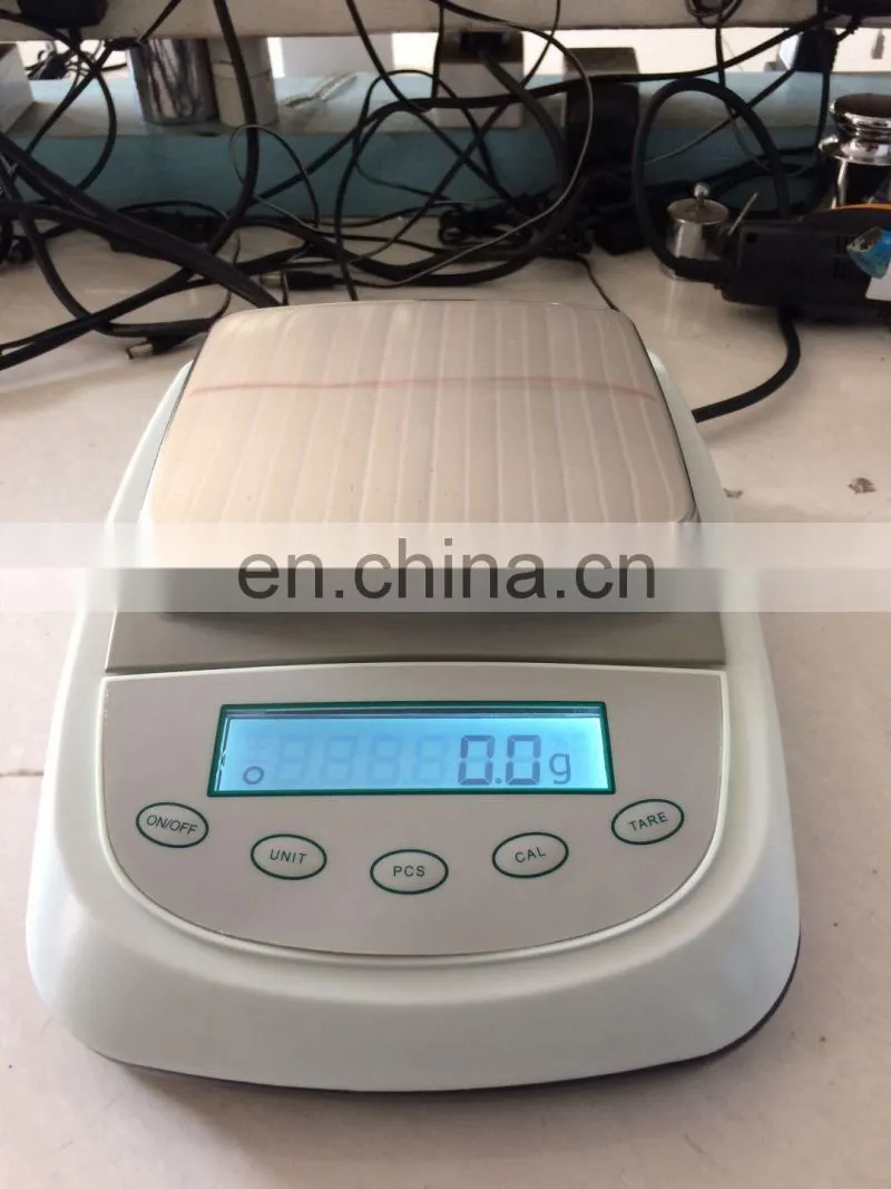 TD-30002A LCD Square Platter External Calibration Scale Electronic Balance