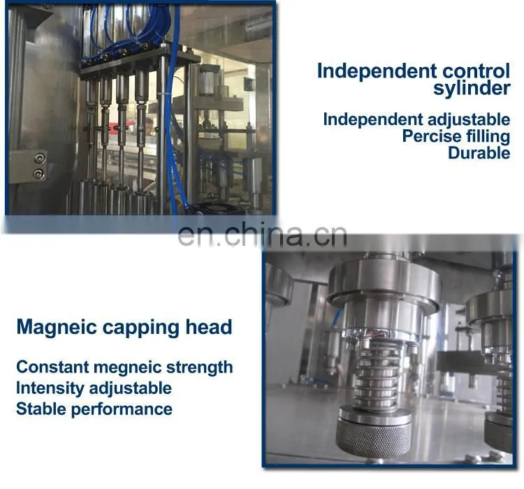 Spout pouch filling and capping machine jelly filling machine