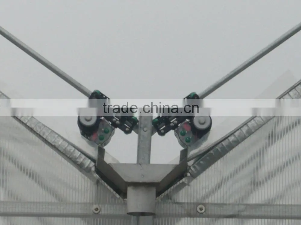 Greenhouse Cover Film Roll up Climbing Guide