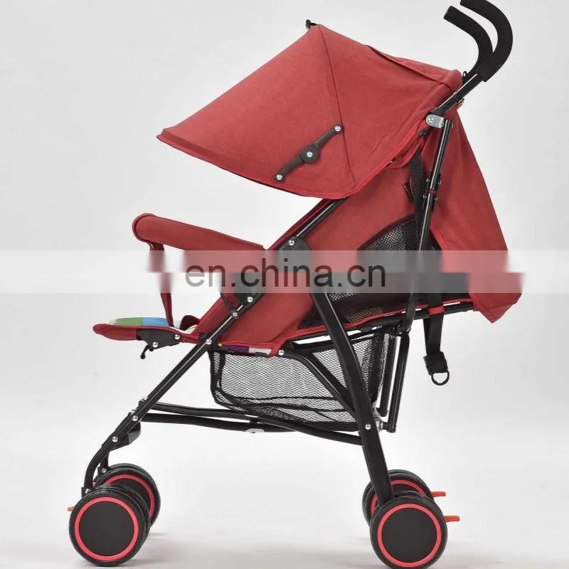 Outdoor Silver Coated Baby Stroller Chair Clamp Umbrella