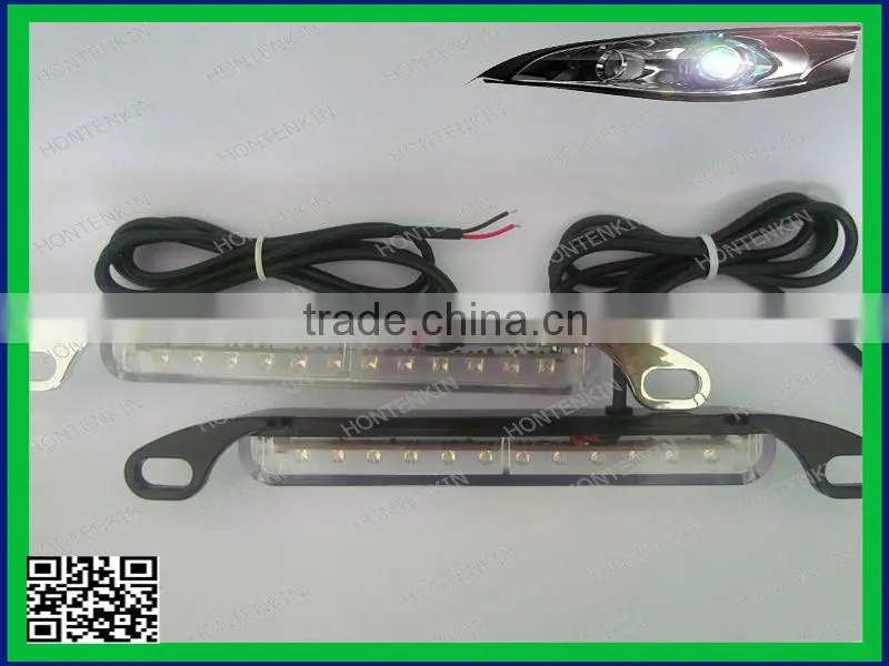 12 LED white Universal License Plate Light