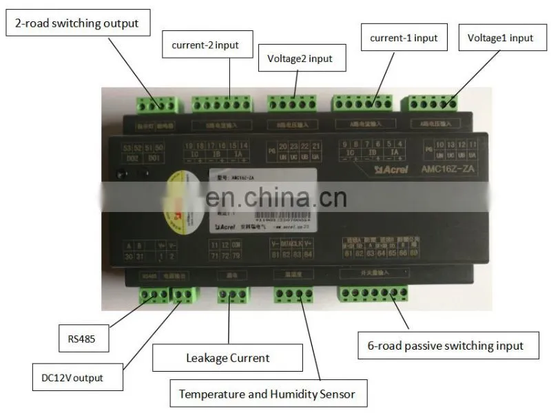 Acrel AMC16Z-ZA Data Center Monitor Device